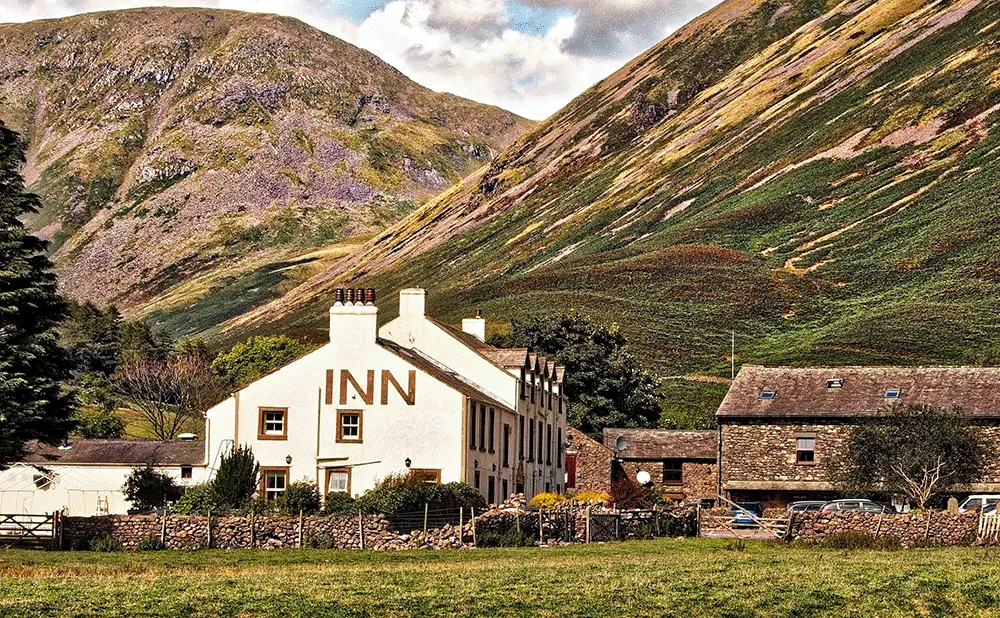 An image of a rustic countryside Inn