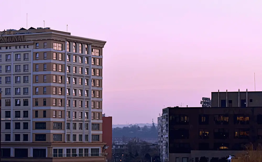 An image of a hotel in the city centre